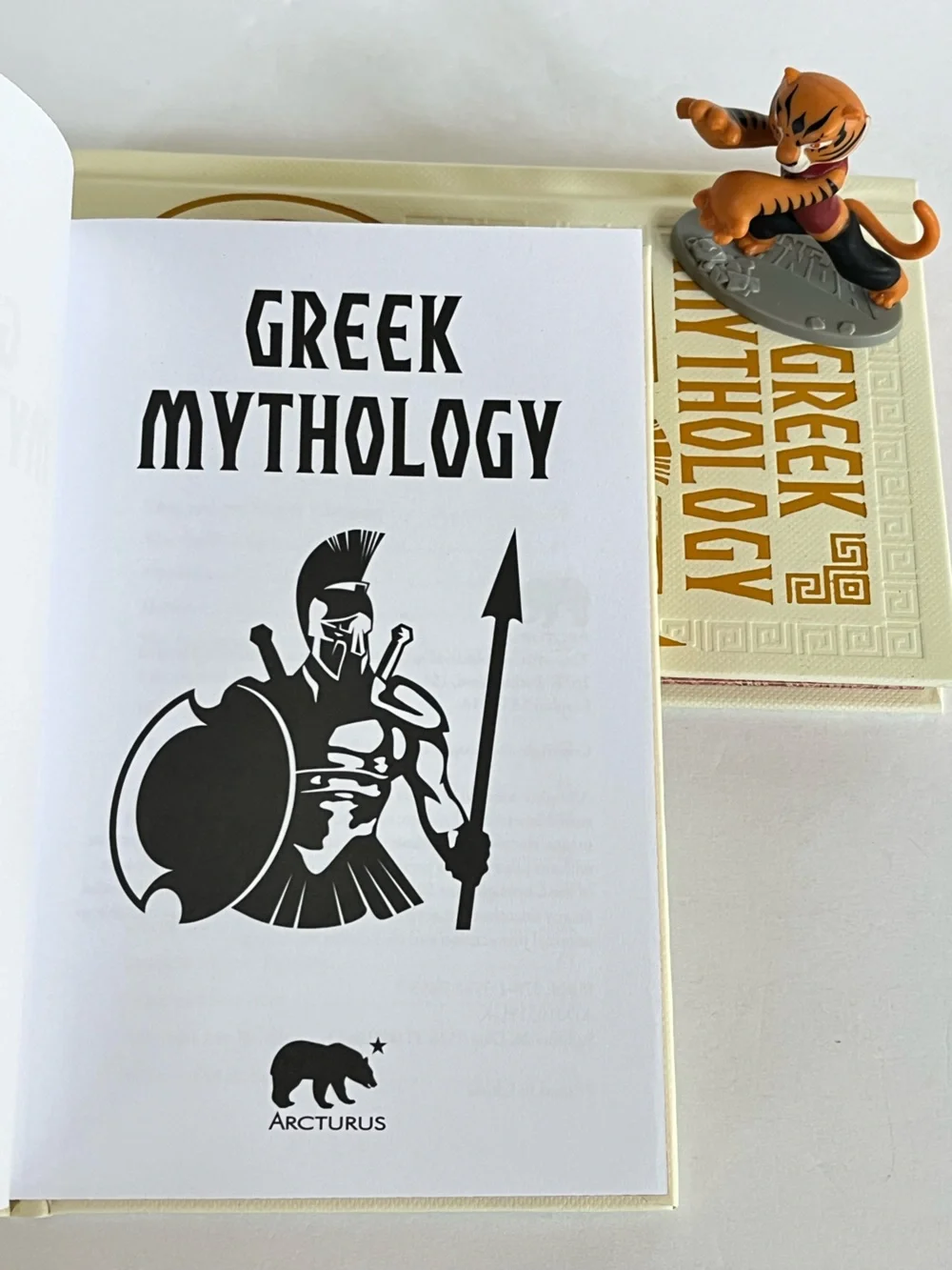 Greek Mythology with Painted Page Edges